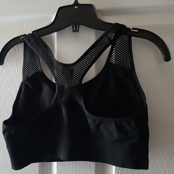 Pink Victoria's Secret Seamless Lightly Lined Low Impact Racerback Large NWT - Picture 2 of 2